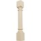 Ekena Millwork 5"W x 5"D x 35 1/2"H Traditional Cabinet Column, Rubberwood COL05X05X35TRRW - alternate 1